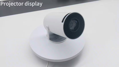 4K Projektör HY300 Pro - 1080P Full HD | Android 11, Wi-Fi 6 + Bluetooth 5.0, Taşınabilir Mini Projektör